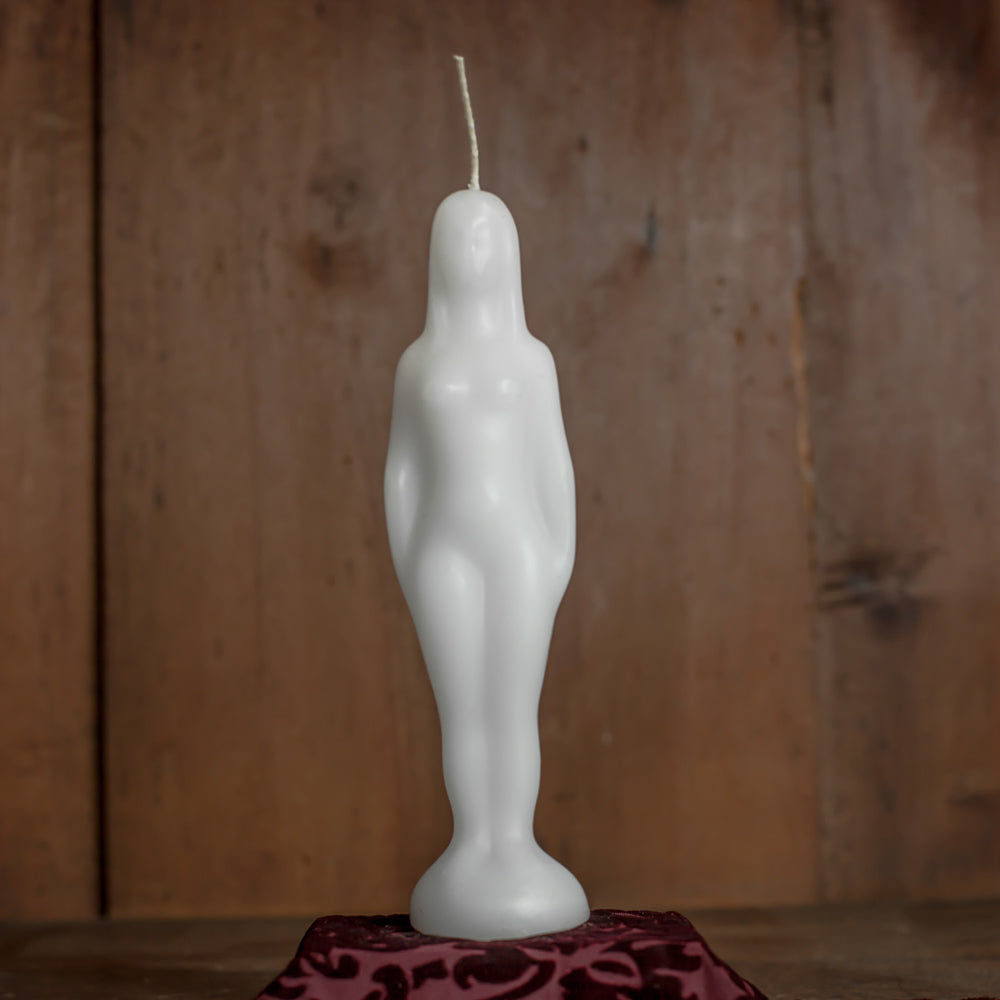 White Figure Candle (Female)