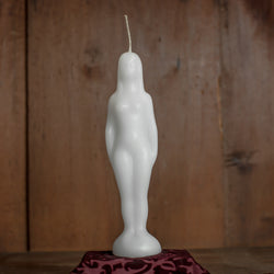 White Figure Candle (Female)