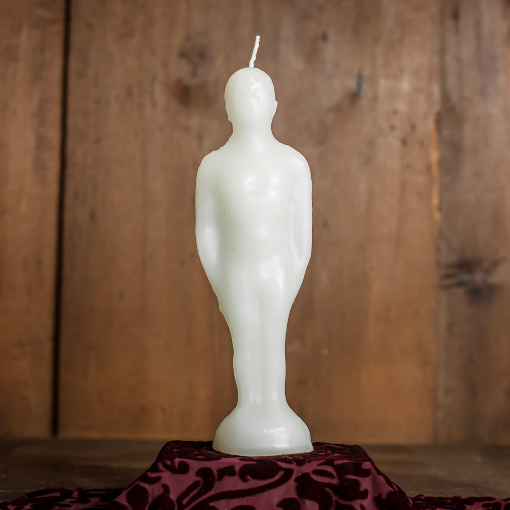 White Figure Candle (Male)