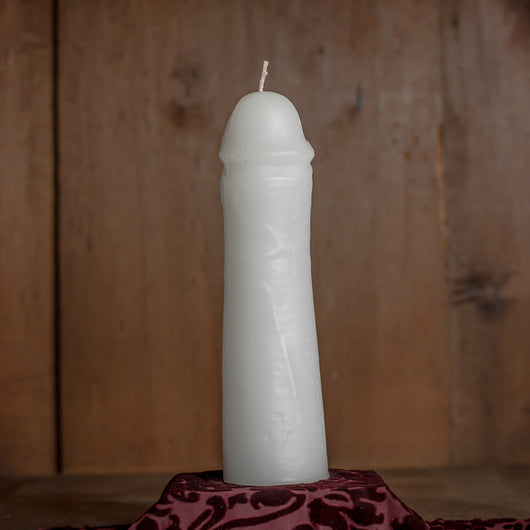 White Male Gender candle
